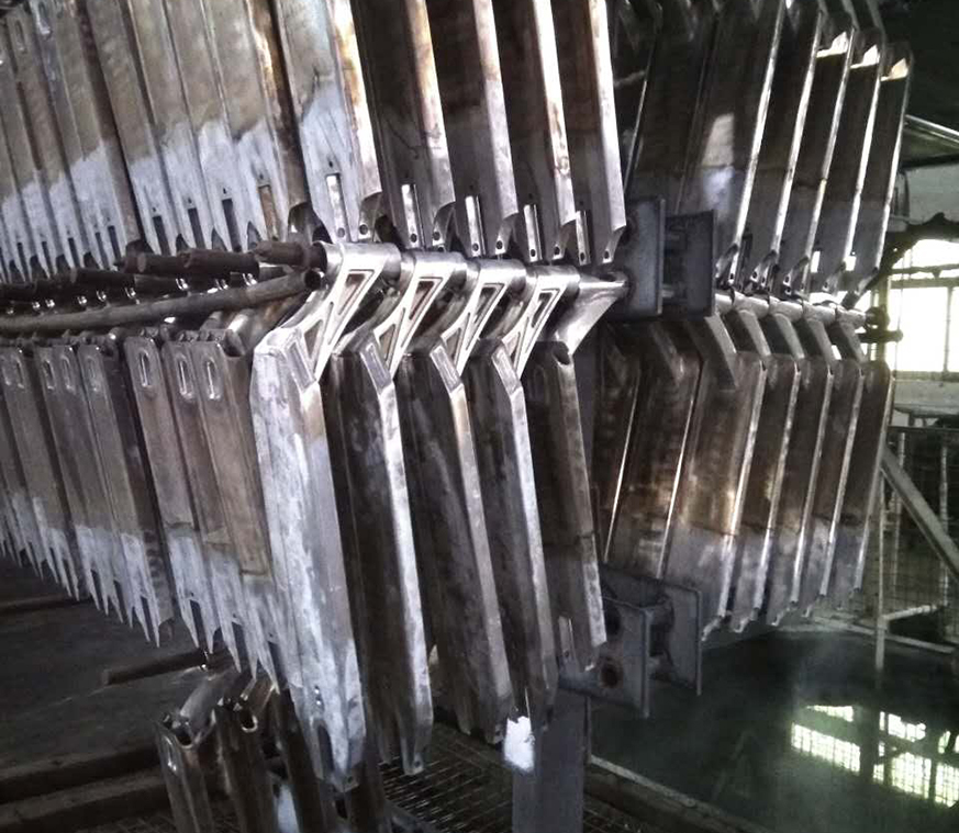 鋁合金電動(dòng)車(chē)架熱處理